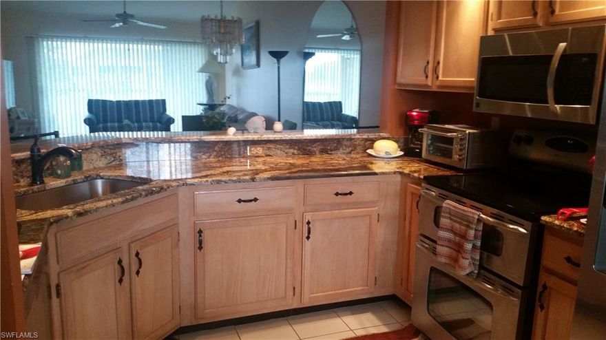 WELCOME to the neighborhood of Kingwood Garden! What gorgeous views from your private screened in lanai! Take in the tranquility of the lake and nature! Open floor concept with remodeled kitchen and master bath is perfect, whether an investment property or your full time home! Wonderful location close to shopping, Historic Naples, 5th Ave., 3rd St. shops and restaurants, gulf beaches, Naples Pier and public golf courses. Kingwood Garden is separate from Crown Pointe and the Crown Pointe amenities. Kingwood Garden has their own community pool, tennis court, beautiful bike path, community room, covered parking and plenty of guest spots. Make this your new home or new investment property!