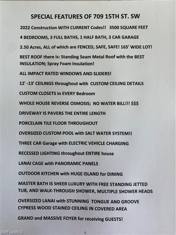 GOLDEN GATE ESTATES - Residential