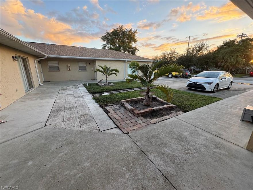 This is a full tile 2 bedroom 2 bathroom unit at 521 NE 24th Place close to Pine Island Rd. Minutes from shopping and dining. Washer and Dryer in unit! WATER INCLUDED in monthly rent! Parking Spot provided. Extra large closet for storage in addition to individual nice sized closets in each bedroom. Unit 2 is available now!