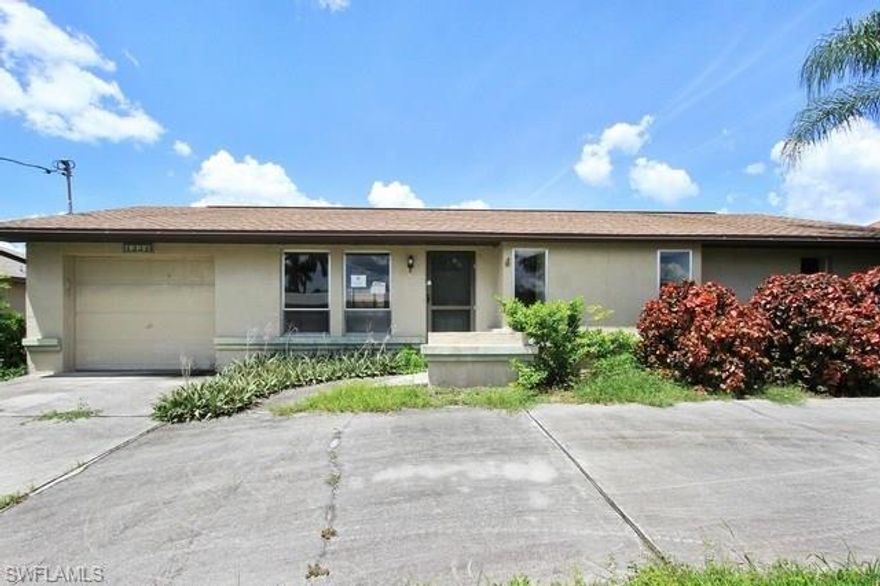 This 3 bedroom and 2 full bath boasts 1352 sq feet under air, screened pool,1 car attached garage built on a lot size of 10000 sq feet . Great value for this mature landscaped.