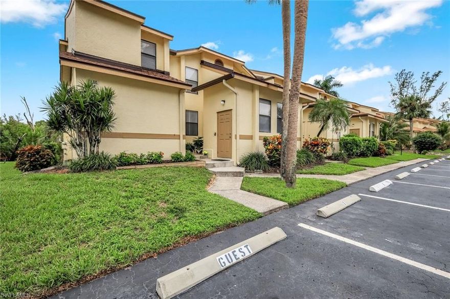 Beautifully updated 2-bedroom, 2-bath first-floor end-unit condo offering comfort, style, and exceptional value. Features include a bright open kitchen with granite countertops, contemporary cabinetry, and brand-new stainless steel appliances. New flooring throughout and fully renovated bathrooms with modern, spa-inspired finishes.
Enjoy added privacy, abundant natural light, and easy stair-free access. Located directly across from Lakes Park, with walking paths, kayaking, and outdoor recreation just steps away. Community amenities include a kayak and canoe launch, tennis and pickleball courts, boat ramp, pool, and spa!
Convenient Fort Myers location—perfect place to call home!