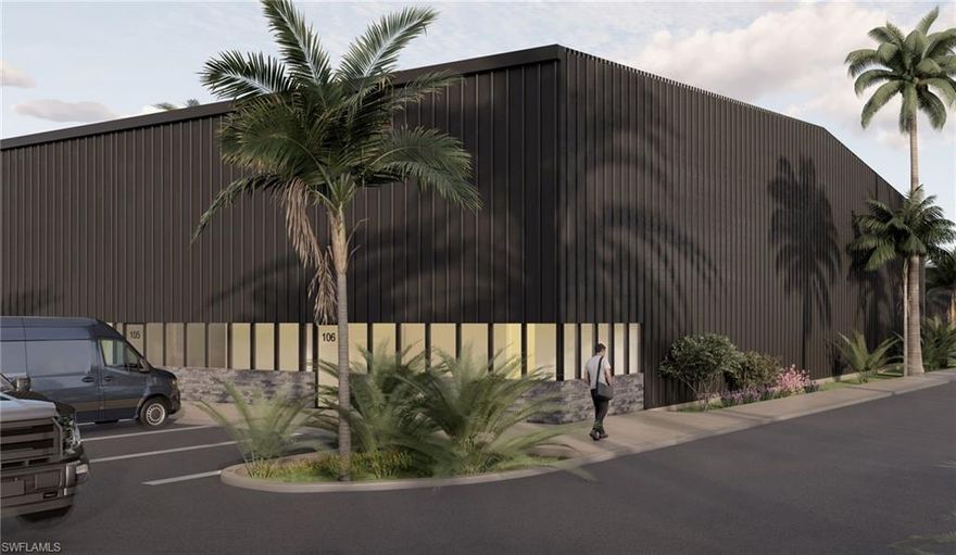 ECAP Zoned Flex Condos. 16 Units available across two - 25,000 Sq Ft. Buildings. Each unit will be 3,125 Sq Ft. Units may be bought individually or in bulk. Each unit will feature showroom space, 3 individual offices, and 1 ADA compliant bathroom. Warehouse space will include roll up door in rear, and 26+ feet ceiling heights. Property is conveniently located near the Punta Gorda airport 5 minute car drive to I75 Jones Loop Ramp. Enjoy the vibrant community of Punta Gorda featuring fine dinning, shopping & more Estimated completion date for the buildings is Quarter 4 of 2026. Condo Fees are to be determined. For more information call. Information is deemed reliable but is not guaranteed.