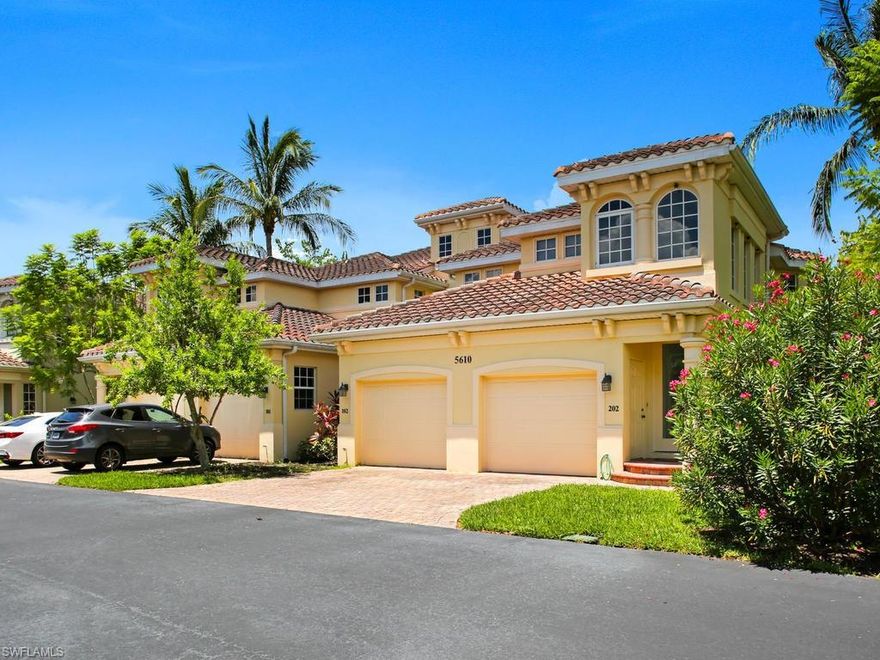 "The Coach Homes at Cape Harbour". Located in the highly sought after Yachting Community of Cape Harbour. Features include 3 bedroom, 2.5 bathrooms, attached private one car garage, tile and wood flooring throughout the main living area, granite kitchen counters, decorative art niches, track lighting, arched doorways, formal dining area, breakfast area off kitchen, screened lanai overlooking community lake and more. Master bedroom overlooks the lake with private entry to the screened Lanai. Master bath features dual vanity with walk-in shower. Enjoy the care free Florida lifestyle as community fees includes lawn care, cable, water & sewer and outside insurance. Exterior is stunning with barrel tile roof, brick driveway and highlighted with premium landscaping. The Coach Homes provides a more quiet neighborly atmosphere, lower population density, better owner & guest parking experience and most desirable community pool location compared to the High Rise and Mid Rise Cape Harbour property types. Cape Harbour is an award winning community that boasts community pools, fitness center, marina, boutique shops, spectacular dining, live music events, Cape Harbour Community Square enjoyment.