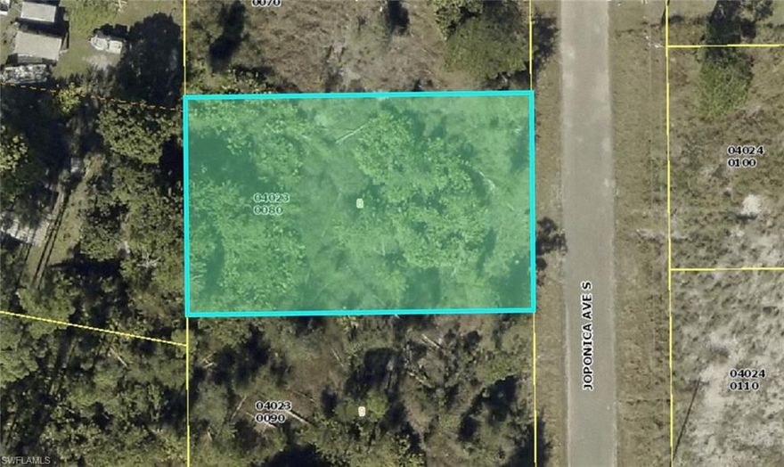 LOCATION!! LOCATION !!! This vacant lot is high and dry with easy access to State Road 82 and minutes from I-75. This property will be minutes away from future prime location. New commercial development being built on State Road 82(Future Lowe's & Walmart plaza). Great opportunity to own a piece of Lehigh Acres, for future investments or to build your dream home! Great property for home builders looking to buy and build. Quiet neighborhood with lots of opportunity.