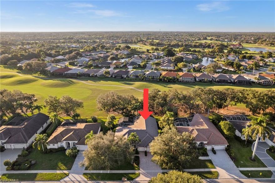 Looking for a meticulously maintained pool home, offered turnkey furnished, with nearly 2700 s.f. of living space, 4 bedrooms 3 full baths in a beautiful golf course community with low HOA fees? Well, here it is! Listen to just some of the amenities this home offers and see why we think this arguably is the best deal in all of Lely Resort. NEWER ROOF (2019). Hurricane Shutters throughout. 3 car garage with tons of extra storage space. Beautiful wide entry with porcelain tile and plank style wood floors throughout except for 3 guest bedrooms. Plantation shutters. Formal living room. Formal dining room. Open concept kitchen with level 5 exotic granite, glass tiled backsplash, breakfast bar, eat-in kitchenette, pantry, stainless steel appliances, farmers sink, real hardwood cabinets and a functional kitchen workstation. Huge living room overlooking the lanai, pool and golf course, with volume ceilings, a dry bar and wine cooler. Recessed lighting. Large master bedroom with built out walk-in closet and sliders to the lanai and pool. Stunning master bathroom includes dual vanities, Roman soaking tub, huge stepdown walk-in shower with porcelain tiles up the walls, 6x6 porcelain floors and 6x12 stone listello accents, a built-in shower seat with 4x4 light travertine tumble stones, and a separate water closet. Large sun soaked lanai with retractable awnings, lots of covered space with a built-in outdoor kitchen and refrigerator, overlooking the golf course. Access to the Mustang Golf Course (designed by Lee Trevino) and the Flamingo Course (designed by Robert Trent Jones Sr.) with no mandatory membership. All of this just a very short drive to downtown Naples, Marco Island, white sand beaches, fine dining and entertainment. You'll be hard pressed to find a home with this square footage, in this condition, with these amenities, for this price. If you're looking for all this and more your search has ended. Now come and see what a real deal looks like in Naples Florida and start living the life you've always dreamed about.