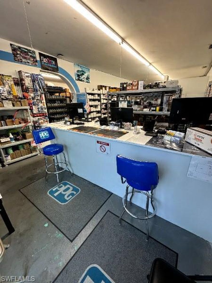 Fantastic Downtown Naples Retail Investment – Double Unit. An incredible opportunity awaits in Downtown Naples! This versatile retail property offers a prime location just minutes from Fifth Avenue South, close enough to enjoy the vibrant downtown energy without the premium pricing that comes right on 5th. Currently leased to a well-established auto supply business, this double-unit property brings in $2,700 per month per side. The tenant has expressed potential interest in renewing the lease, offering immediate cash flow and stability for a new owner. With excellent drive-by exposure, convenient access, and the buzz of Downtown Naples all around, this property is perfect for investors seeking a solid income stream or a future owner-user looking to establish their business in a sought-after location. b Downtown Naples continues to thrive — and opportunities like this are getting harder to find. This property offers a unique blend of solid income now and outstanding future potential. Reach out today for more details or to schedule a private tour of this excellent commercial opportunity!