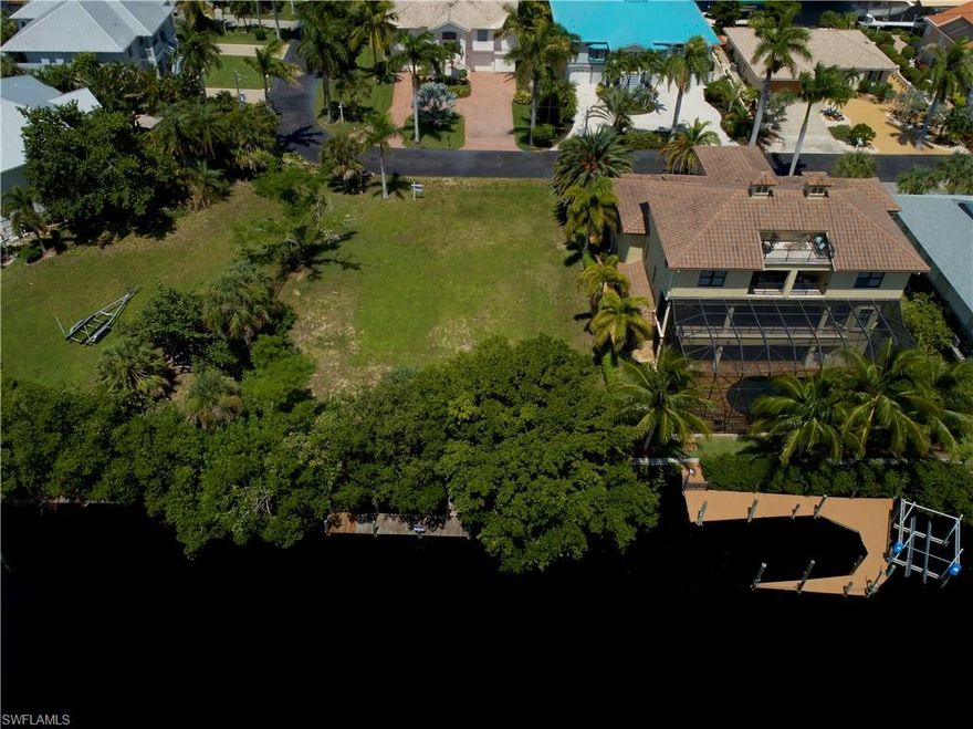 Direct Access to Gulf of Mexico. Wide Deep Water Canal. Existing Boat Dock. Palm Isles is just off Fort Myers Beach. One of the last buildable lots in palm isles. We can build to suite or you can choose your own builder.