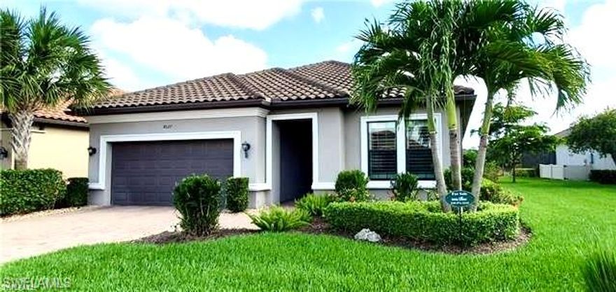 Classic Comfort Meets Contemporary Style.  Experience the perfect blend of timeless comfort and modern design at the Resort Community of Esplanade at Hacienda Lakes. This spacious, newer home offers a well-designed great room floor plan with two bedrooms and a versatile den, making it ideal for both relaxation and entertaining.  Scenic Waterfront Setting!  Enjoy tranquil waterfront views from the expanded, screened outdoor living space. The area features elegant brick pavers and provides wide vistas of the lake, creating a peaceful backdrop for your daily life.  Elegant Interior Features The great room is open and inviting, seamlessly connected to a gourmet kitchen equipped with abundant counter space and a pantry for ample storage. The master suite boasts dual closets, dual vanities, and a walk-in shower for a luxurious experience.  Enhanced Security and Comfort! Throughout the home, plantation shutters add a touch of sophistication and privacy. For your peace of mind, rollup and accordion shutters are installed for storm security, ensuring ease and safety during adverse weather.  Resort-Style Amenities!  Residents enjoy access to a wide range of resort-style amenities, including tennis courts, pickleball, bocce, a resort swimming pool with lap lanes, and a resistance pool. These luxurious amenities, combined with the community’s prime location, provide an exceptional living experience.