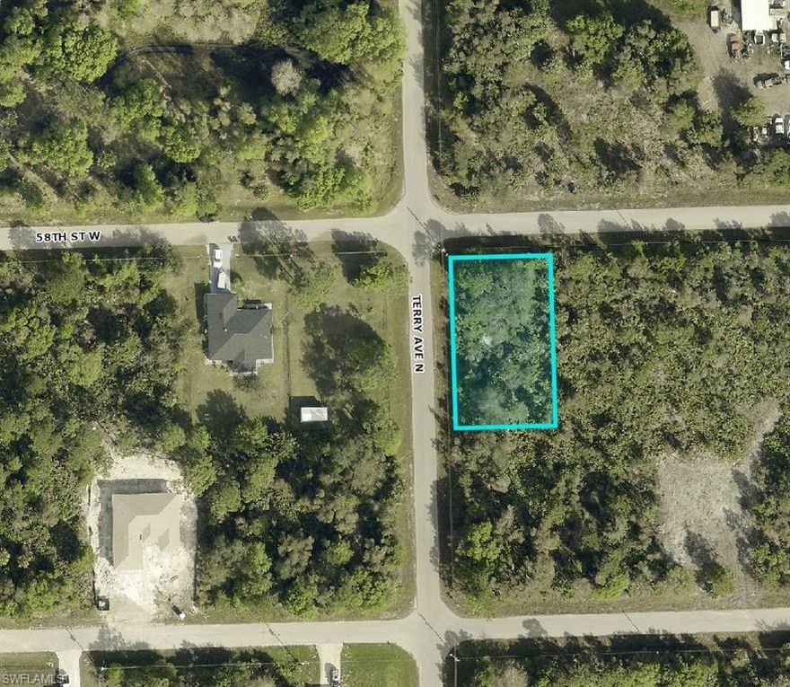 This attractive CORNER lot, situated on a quiet road, lies within a booming neighborhood of Lehigh Acres. The area boasts new, stunning homes, and what's more, this lot is competitively priced, making it one of the most affordable options around. Great opportunity to get in before the prices continue to rise! Conveniently located near grocery stores and other amenities, it's just a short drive to the major RSW Southwest International Airport, as well as exciting destinations like Fort Myers Beach and the spring training stadiums for the Red Sox and Twins. Nearby attractions include Lehigh Acres Community Park North, Lehigh Acres Trailhead Park, Lee County Manatee Park, and Caloosahatchee Regional Park, offering a variety of outdoor activities. And let's not forget the numerous beaches to the west! Living in Southwest Florida truly offers a slice of paradise. Secure your piece of Sunshine State bliss today while prices are still within reach.