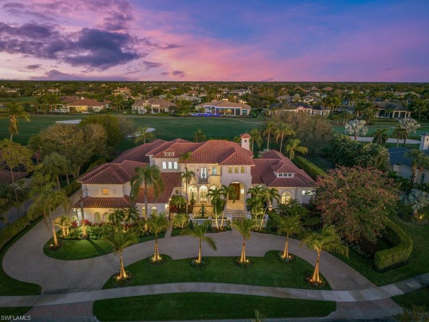 TRANSFERABLE GOLF AND BEACH CLUB MEMBERSHIPS AVAILABLE IMMEDIATELY!  Welcome to the epitome of luxury living at 4436 Wayside Drive, nestled in the prestigious Quail West community in Naples, FL. This stunning residence offers an unparalleled lifestyle with its exquisite design and top-notch amenities. Upon entering, you are greeted by a breathtaking chandelier, a true showstopper that sets the tone for the elegance and sophistication found throughout the home.

The soaring ceilings and open floor plan seamlessly blend elegance with comfort. The gourmet kitchen is a chef's dream, featuring high-end appliances, custom cabinetry, and a spacious island adorned with under counter illuminating lights beneath the exquisite new quartzite countertops, creating a captivating ambiance perfect for entertaining.

This home boasts a newer clay tile roof, ensuring both durability and timeless style. The freshly painted exterior and interior provide a modern and pristine look throughout. New countertops grace every room, adding a touch of luxury and sophistication. The property is surrounded by new landscaping and landscape lights, enhancing its curb appeal and creating a serene outdoor environment. For peace of mind, storm shutters with electric remotes are installed, offering convenience and protection.

Throughout the home, you'll find all-new designer lighting, adding a touch of elegance and modern flair to every space. The master suite is a private oasis, complete with a spa-like bathroom and expansive walk-in closets. Large windows throughout the home provide breathtaking views of the lush landscaping and the pristine golf course. Situated on the 10th hole of the Preserve Course, this home offers direct access to the beauty and challenge of the course right from your backyard.

Adding to the allure, this property includes a FULLY TRANSFERRABLE GOLF MEMBERSHIP AND 2 GOLF CARTS allowing you to enjoy the two championship golf courses at Quail West to the fullest. The community is renowned for its world-class amenities, including a state-of-the-art fitness center and a luxurious clubhouse offering dining and social events. Nearby, you'll find upscale shopping and dining options at Mercato and Waterside Shops, as well as the beautiful beaches of Naples.  Four car garage, and Kohler house generator.

This property is more than just a home; it's a lifestyle. Don't miss the opportunity to experience the best of Naples living in this extraordinary residence.