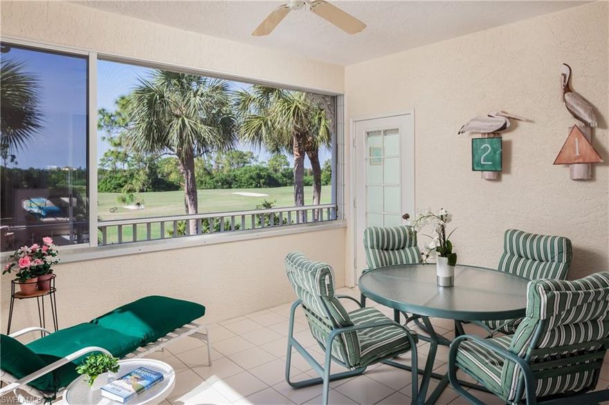 Rarely available, Magnificent  sunsets, golf course view, light and bright three bedrooms, three baths, end luxury coach home with a one car garage. The perfect location next to the Pelican Nest Golf Club quietly nestled in the Mystic Ridge neighborhood.