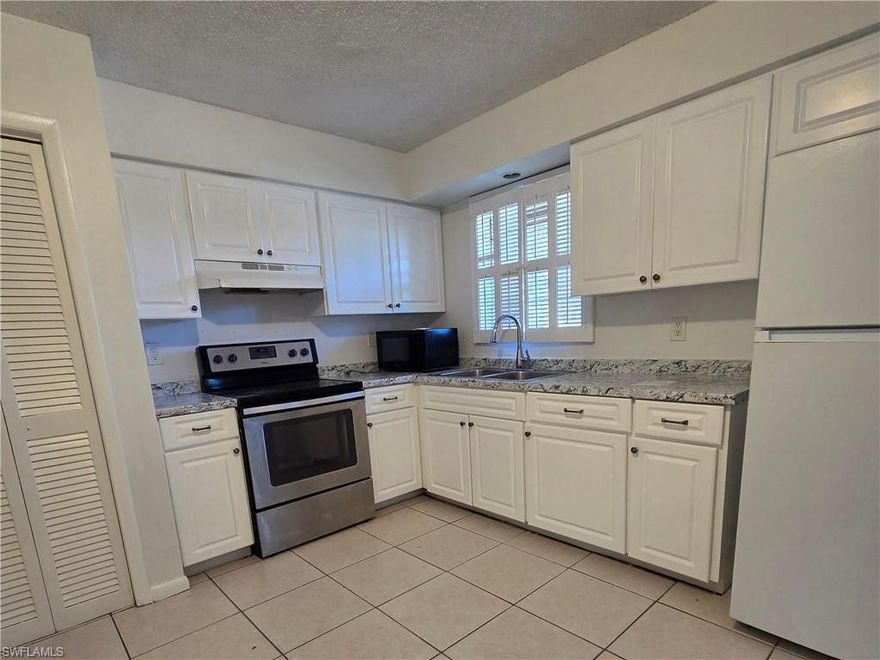 Centrally located first-floor 2BD/1BA condo in the heart of Naples, priced under $200,000 and just minutes to shopping, dining, and everyday conveniences. Well-maintained community featuring a pool, clubhouse, and on-site laundry. Ideal for a primary residence, seasonal use, or investment opportunity. Excellent value in a highly desirable Naples location. See Confidential Remarks for Special Assessment details.