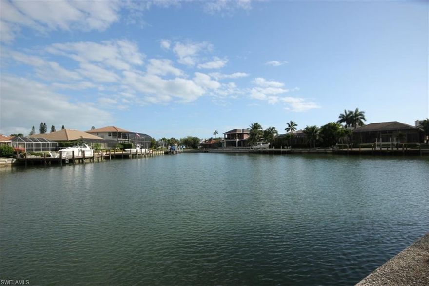 Best Buy Bay View lot in popular Tigertail Beach neighborhood. Enjoy beautiful wide water views and delightful SE sunny exposure. Very private oversized cul de sac lot with 164 ft of waterfront. It’s all about the lifestyle: Walking or Biking distance to the Beach. Walking distance, Biking or easy Boat ride to the Esplanade and all the city waterfront activities. Scenic Boating access through Collier Bay to the Gulf. Protected Boating waters to all the Marco and Naples waterfront amenities. Great Kayaking around the 3 “bay circle”- Clam Bay, Smokehouse Bay & Collier Bay. Seawall maintained & upgraded with french drain.  Sewer assess paid. Terrific building lot for your dream home.