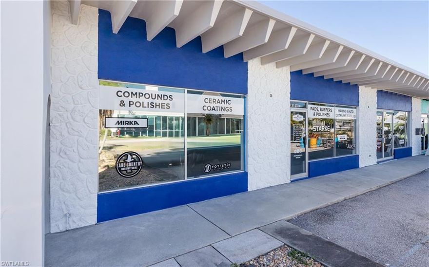 This mixed-use property is positioned just off major thoroughfares in downtown Cape Coral. This area is incredibly walkable and boasts ample street parking. New downtown residential construction is bringing a significant increase in the number of working professionals living in the area. Because the location is in the CRA, certain businesses may be eligible for grants from the City of Cape Coral. The building did not flood in Ian.
The building is located in Fast-growing Downtown Cape Coral.