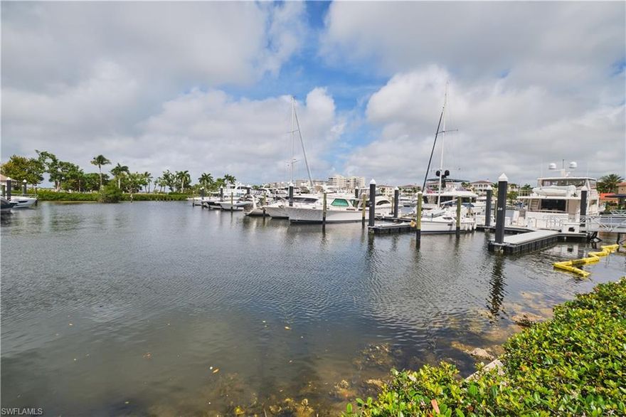 Dock B-2    70' boat dock in Gulf Harbour Marina.   Rarely available 70' boat dock in this highly desirable marina.  
No residency is required, no membership to Gulf Harbour is required if you don't want to use the amenities;  however, if you want to join, now is an ideal time with the clubhouse renovation in process.