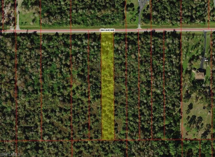 1.4 wooded acres located in Golden Gate Estates. Use code is vacant residential. Very close to Palmetto Ridge high school! Lot has Southern rear exposure. Approximate lot dimensions 75 x 675.