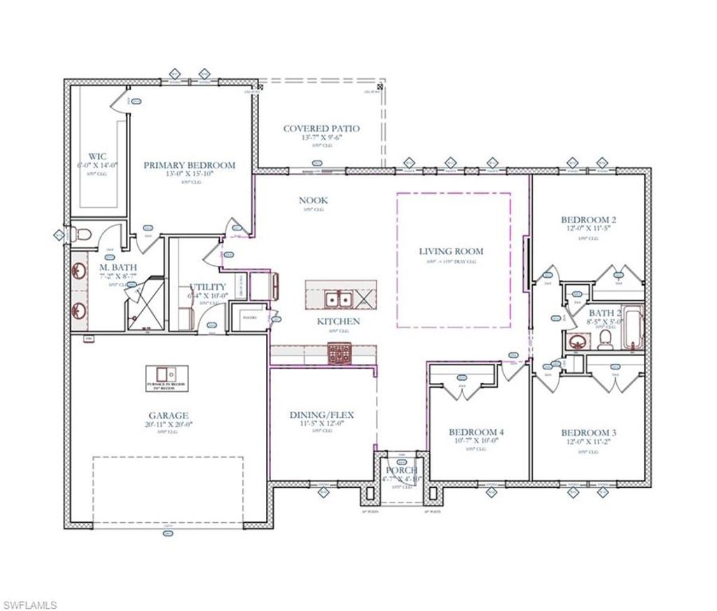 Photo of 518 Keller ST E, LEHIGH ACRES, FL 33974 (MLS # 226014896)