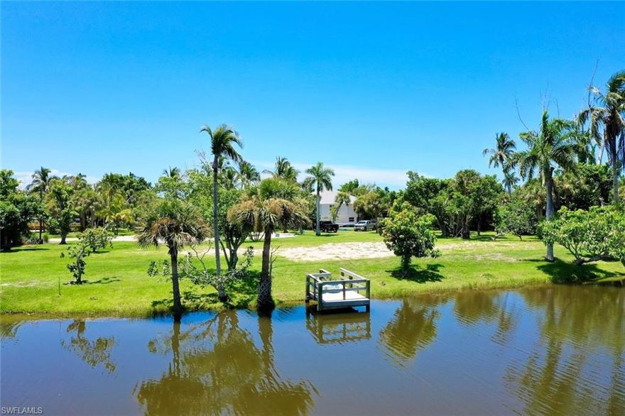 Exceptional double waterfront parcel located in a near beach setting with beautiful views across the lake to preservation land beyond. Originally two parcels in ecological zone G allowing for a substantial footprint, if desired with 28,394 ft.². This parcel can also be subdivided for two single-family structures. Situated close to the beach within walking distance and deeded beach access. A survey is available. Plan available to buyer, $60,000 value. Alternatively, a buyer could purchase 4019 Coquina Dr. for $485,000 to add 14,669 ft.². Unique opportunity with myriad of options.