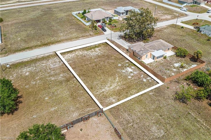 This Cleared, Southern Exposure lot is located in the very popular Northwest Cape! A quiet and beautiful neighborhood to build your next home! Conveniently Located close to Restaurants, Shopping, Entertainment and Schools with Easy Access to Fort Myers, Punta Gorda, Matlacha. This lot is in an X flood zone, meaning no flood ins required when you build! Many new homes in the area. Build now or save for future use.
