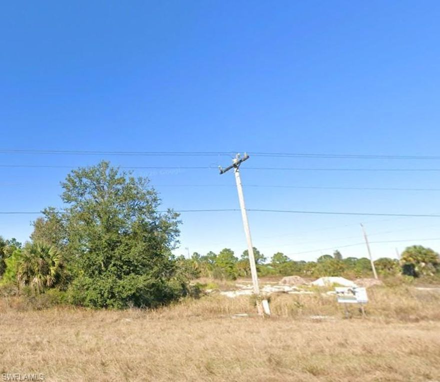Lot for sale in Lehigh Acres, situated in growing Lee County. Located in a quiet neighborhood with new homes being built nearby, it offers both privacy and future growth potential. A fantastic opportunity for builders, investors, or anyone looking for extra land in Southwest Florida.