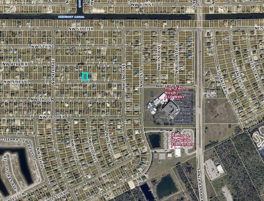 This beautiful dry single family, residential lot is surrounded by well manicured, higher end pool homes. It is located in a quiet neighborhood in one of the most desirable areas of Cape Coral. All city utilities have been connected (water and sewer) and those taxes and impact fee(s) have been paying !! It’s time to build that dream home you’ve always wanted... plenty of room for a nice house, large pool and outdoor entertaining space. This size lot is rarely available and with those assessments some already paid... now it the time! Take a look today!!