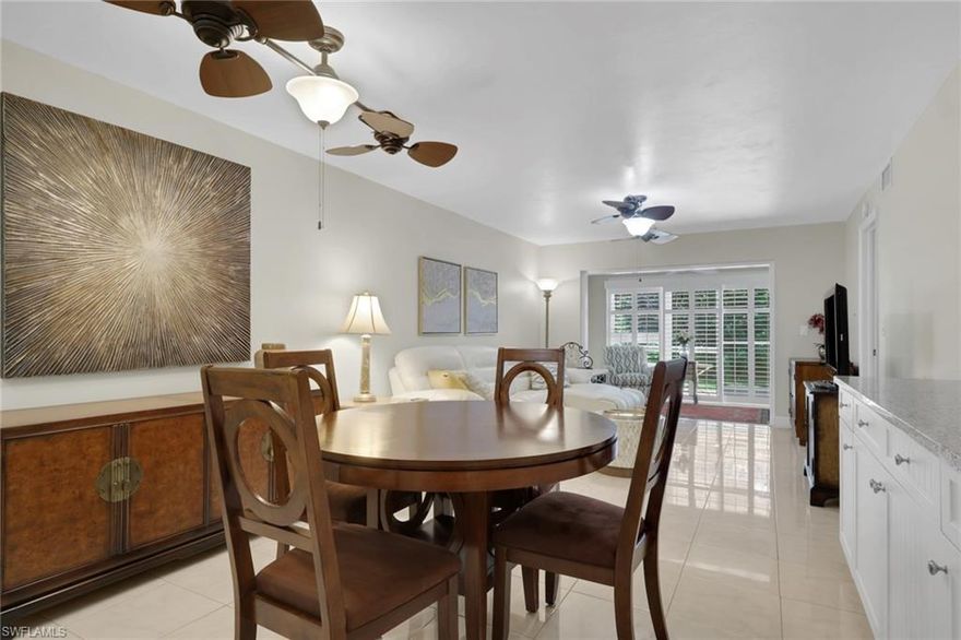 Welcome to easy Florida living! This beautifully maintained 2-bedroom, 2-bath first-floor condo comes fully furnished and is move-in ready. The unit is in great condition, offering a comfortable and convenient layout perfect for full-time living, a seasonal getaway, or an investment property. Enjoy the convenience of first-floor access and a bright, welcoming living space designed for relaxed coastal living. The condo features a well-appointed kitchen, spacious bedrooms, and comfortable furnishings throughout - everything you need to start enjoying it right away. Located just minutes from the stunning Gulf beaches and the vibrant downtown Bonita Springs area, you’ll have quick access to shopping, dining, entertainment, and outdoor recreation. Whether you're looking for a primary residence, vacation retreat, or rental opportunity, this condo offers the perfect blend of location, comfort, and convenience.