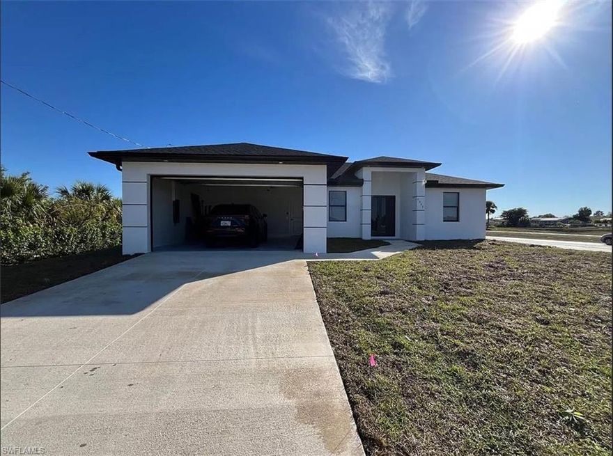 Enjoy this beautiful home featuring 3 bedrooms plus a den, centrally located and close to everything. This is a brand-new construction with everything new and ready to be enjoyed. The home includes a washer and dryer. No HOA, no application fee.