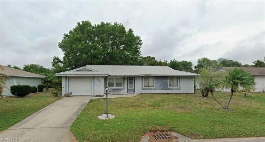 Great fixer opportunity in North Fort Myers. Property requires updates throughout and is priced accordingly. Just right for investors or buyers seeking a renovation project with value-add potential. Convenient location close to amenities.