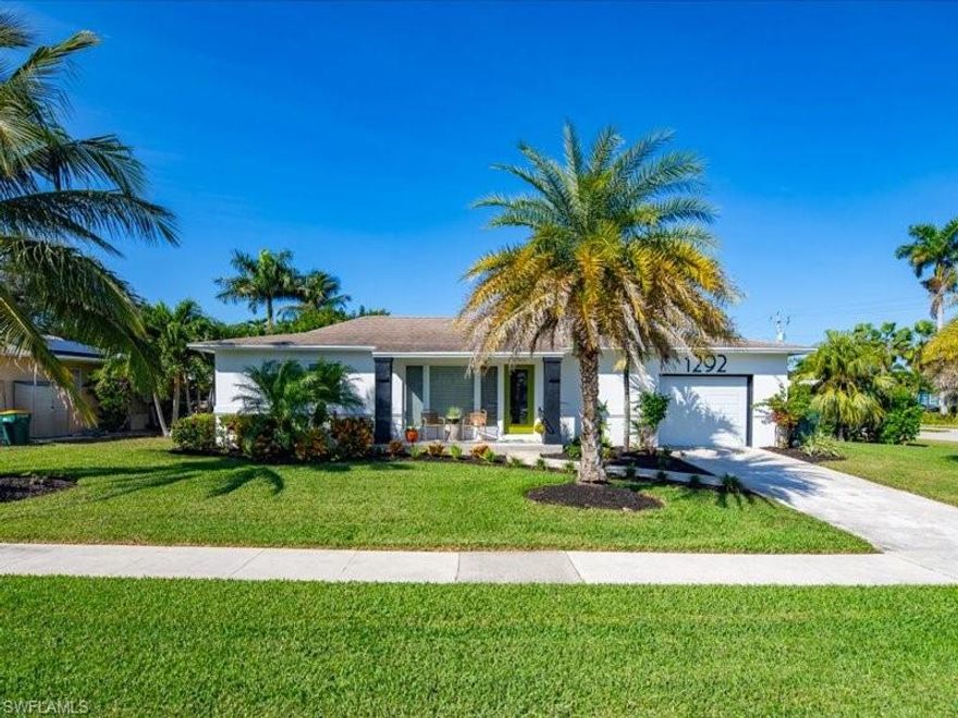 WELL-MAINTAINED HOME ON A SPACIOUS CORNER LOT METICULOUSLY LANDSCAPED. THE OUTDOOR SPACE INCLUDES A BEAUTIFUL TRAVERTINE POOL DECK WITH A HEATED SALTWATER POOL.INSIDE, THE OPEN FLOOR PLAN BOASTS NEWER COUNTERTOPS, SINK, AND APPLIANCES, CALIFORNIA CLOSETS, AND TILE THRU-OUT, IMPACT WINDOWS AND DOORS.