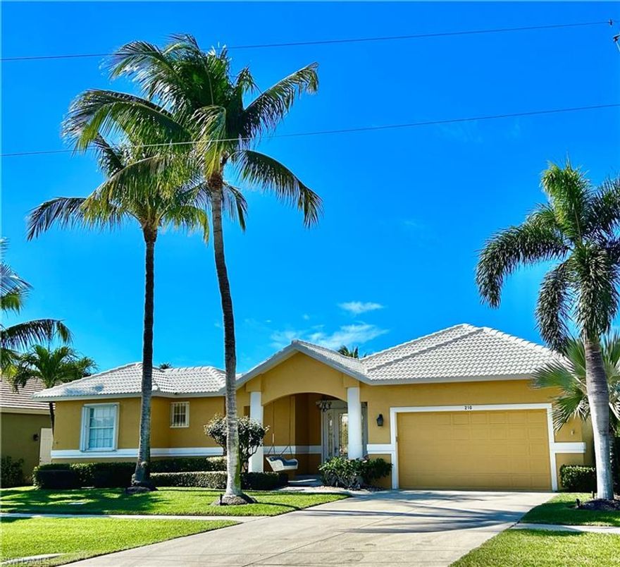 Welcome to your oasis in Marco Island, Florida, where sun-kissed living meets timeless elegance. Nestled in the heart of this tropical paradise, this courtyard-style home beckons with its inviting charm and tranquil surroundings.

Step through the front door into a private courtyard adorned with lush foliage and the soothing sound of a waterfall. Hear, the essence of outdoor living seamlessly blends with luxurious comfort while enjoying the pool and spa. 

The home has been lovingly cared for.  New paint throughout.  New central Air 2024. Tile roof in 2017. A gourmet kitchen, adorned with quartz countertops and top-of-the-line appliances, serves as the heart of the home, where culinary delights are crafted with ease.

The en-suite bedroom exudes serenity and sophistication, boasting a spacious layout, a spa-inspired en-suite bathroom, and private access to the courtyard, offering a peaceful sanctuary to start and end your days.

Two additional bedrooms provide comfort and privacy for family and friends.