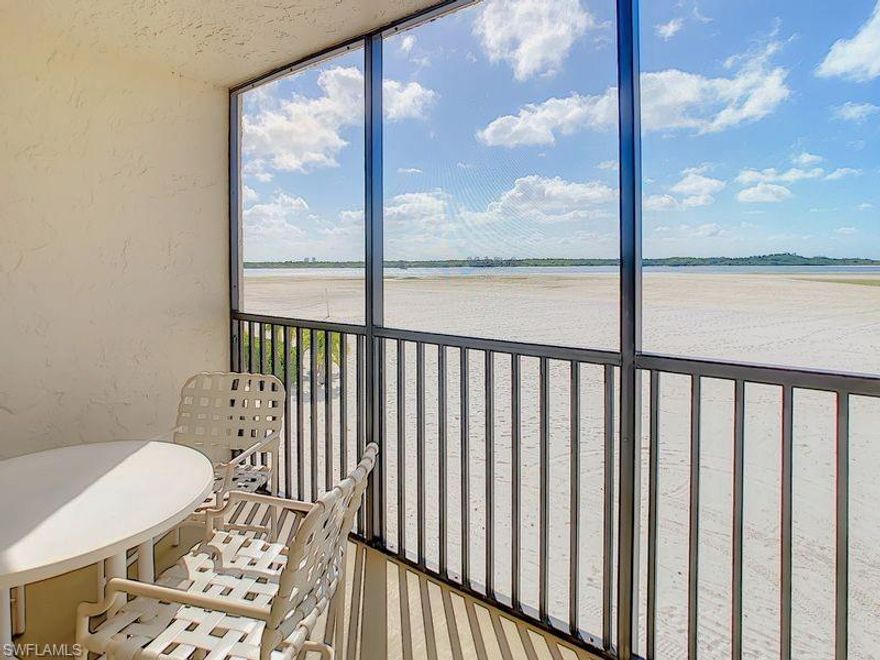 DIRECT BEACHFRONT Views over the captivating Gulf and Lovers Key!  This is best priced two bedroom, two bath condo with weekly rentals for sale!  Easy access first floor unit right near the stairs, and elevator close by.  Gulf-side pool and Sundeck.  BBQ Grills, popular complex for vacation rentals and second home owners on the quiet south end of Island with quick access to Bonita and Naples.  Rental units in this complex can potentially do over $50,000 a year in vacation rental income.  Unit interior needs to be completely redone inside as it was damaged by Ian. Has new impact and permitted slider doors and windows throughout this condo. This is a white box unit, Contractor and decorator ready.  Great opportunity to redo this condo to your style and decor.  PRICED TO SELL! Don't miss out!