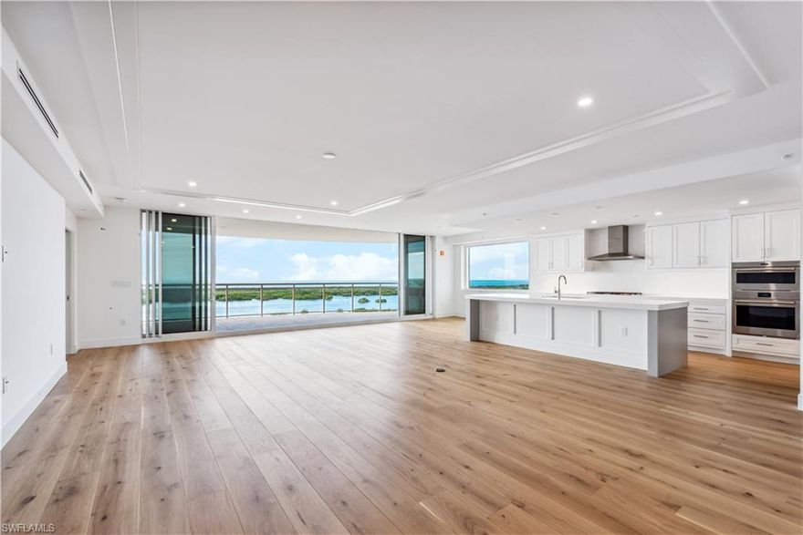 BRAND NEW TOWER! TOWER 400 JUST COMPLETED! Recently completed, this 11th-floor end unit in Kalea Bay Tower 400 offers an expansive residence exceeding 3,200 square feet. The 4 bedroom 4 bath unit features a private elevator and a flow-through floor plan that showcases a seamless open living area. Floor-to-ceiling windows and doors frame breathtaking views of the horizon. This unit epitomizes indoor-outdoor living with its extensive lanai, glass railings, and sliding glass doors. The kitchen is designed to delight any chef, equipped with a natural gas cooktop, Wolf and Subzero appliances, a built-in double oven, large island a butler’s pantry, and LED lighting throughout. The owner’s suite offers a spa-like retreat with premium fixtures and a walk-in closet. This unit has never been occupied and comes with all developer warranties, transferring to the new owner. It includes nearly $100,000 in upgrades & customizations, making it move-in ready. The building features a rooftop pool, an open-air fitness center, and residents enjoy access to the exclusive Club at Kalea Bay. Enjoy a drink from the poolside bar, engage in paddle boarding, and take advantage of over 100,000 sq ft of resort amenities dedicated to socializing, health, and wellness.  Experience a lifestyle you've only dreamed of!