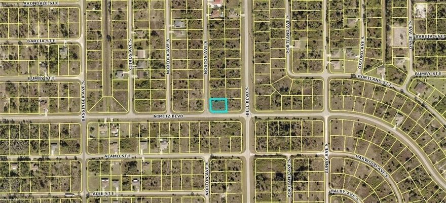 Excellent opportunity to build your new home on a corner lot in an area with other new construction homes being built.  Just a short drive to Fort Myers and Punta Gorda airports, two spring training facilities and beaches!