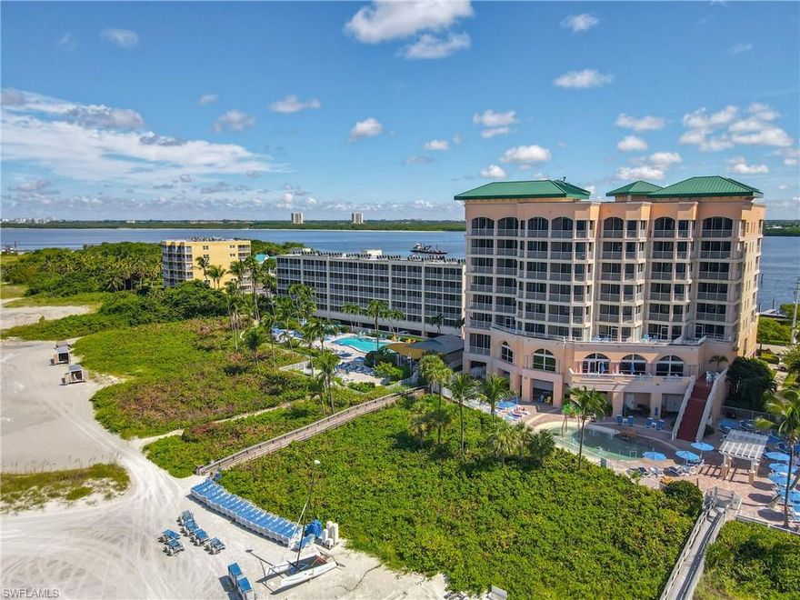 Captivating Gulf Views at Captiva Villas! This 1BD/1BA 3rd floor condo is part of the Pink Shell Resort & Marina. FULL AND DIRECT BEACHFRONT VIEWS!  There are 3 swimming pools,  a full-service spa with steam rooms, a marina, restaurants, fitness center, concierge, kid’s programs, and much more. On-site rental management makes this is perfect for the investor who wants to be hands off and have a carefree rental property. This premier beach resort is directly beachfront on the north end of the island close to restaurants, shopping, and outdoor activities. The resort’s full-service marina is just across the street on Estero Bay. All of these amenities are available to owners year-round.  Smaller building with an tropical atrium style center inside of the walkways. Owners can occupy the unit 14 days in season and 14 days off season for personal use, then its managed the rest of the time thru the rental program. Now is a great of opportunity to purchase this resort condo at below other beach condo prices in the area.