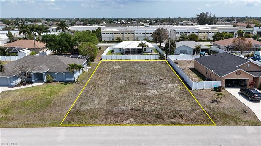 Professionally Appraised! Build your next opportunity in the heart of Cape Coral. This cleared 0.23-acre lot at 4313 SW 9th Pl is ready for immediate development, making it an ideal fit for builders, investors, or anyone looking to secure land in one of the most desirable areas of Southwest Florida.

With no clearing required, this homesite offers a true head start, allowing you to move straight into planning and construction while minimizing upfront costs and delays. Surrounded by established homes and ongoing new construction, this location continues to attract strong buyer demand, making it a smart play whether you’re building to sell or holding for future appreciation.

Situated in the highly sought-after SW Cape, you’re just minutes from Cape Harbour Marina, offering waterfront dining, boutique shops, and a vibrant local scene. Enjoy nearby favorites like Rumrunners, along with convenient access to everyday shopping and dining along Cape Coral Parkway.

Cape Coral is known for its continued growth, extensive canal system, and strong resale demand, making this a strategic buy in a market that continues to expand.

If you’re looking for a clean, build-ready lot in a high-demand location with long-term upside, this is the one.