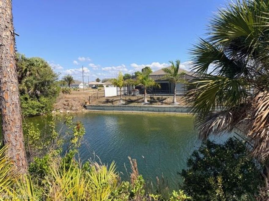 FRESHWATER CANAL LOT just hit the market!  
Build your dream home in sunny Cape Coral and enjoy peaceful water views, kayaking, fishing, and the Florida lifestyle you’ve been dreaming of. No HOA, great quiet neighborhood, and tons of potential. Have you checked out the BENEFITS of new construction lately? This is a great option for maximizing all the concessions they offer and lessen the $ out of your pocket, just ask Sherry Ann Baum how! This is perfect opportunity for homeowners, builders, or investors.