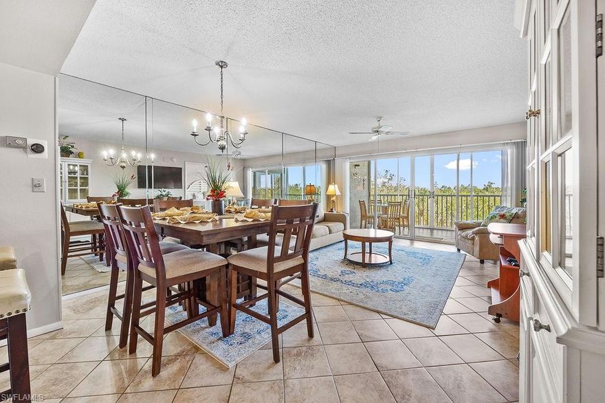 Nestled in the mangroves of Marco Island, you will find Stevens Landing. This furnished 2/2 condo is on the 2nd floor, and includes a covered parking space. You can easily settle right into this quaint gated boating community with amenities like these; Picnic BBQ area, pool & spa, sauna, tennis & pickleball courts. Enjoy the scenery, take a walk on the boardwalk, and fish off the pier. Water direct access with boat slips (up to 30') & dry boat storage is available at no extra charge. This place makes a great permanent living or vacation getaway.