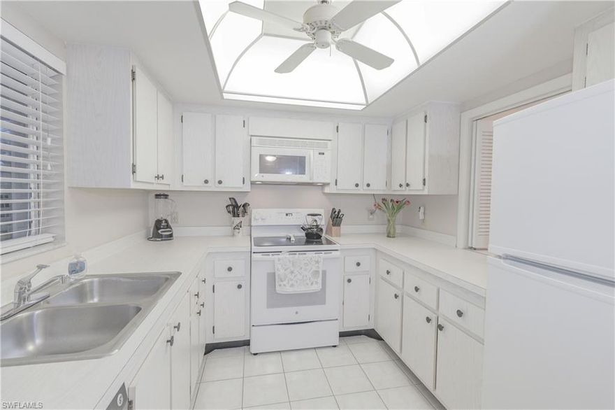 Welcome to Golf View Manor, An ALL Ages Community overlooking the Royal Palm Golf Course at Lely! 
When you come home, enjoy covered carport parking, and take the elevator up to this top 3rd Floor condo, which has been impeccably, well-kept, featuring newer ac and appliances for you. The 2 bedroom split floor plan is great when you have guests and the master bedroom features a spacious walk-in closet.
Golf View Manor features a clubhouse and grill area overlooking the pool for you to relax and enjoy time with friends and family. Have fun at nearby, 18 Hole, Lely Hibiscus, Public Golf Course and only pay as you play - No Membership is required. Tons of shopping, business services, along with a hospital are located within a 3 mile radius. The beaches of Downtown Naples are 5 Miles away. This condo can be enjoyed year round or seasonally, with the option to rent it out short or long term. Low Fees of only $1050 a quarter make this a affordable place to call home. Come see it today!