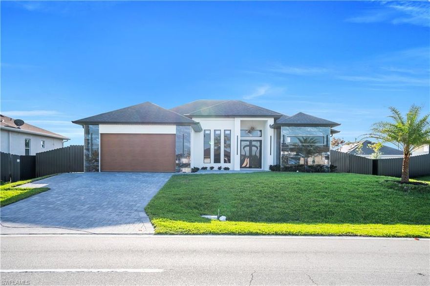 New construction with a clean modern design and high-quality finishes throughout. This 4 bedroom, 3 bathroom home offers 2,016 sq ft with an open layout and porcelain tile flooring.
The kitchen is thoughtfully designed with stainless steel appliances, custom cabinetry, and a hidden pantry. The primary suite features dual closets and a spacious walk-in shower.
Enjoy a 14x28 pool, expansive pool deck, and summer kitchen—perfect for Florida outdoor living.
Well-priced and move-in ready, this home stands out for its layout, finishes, and overall value.