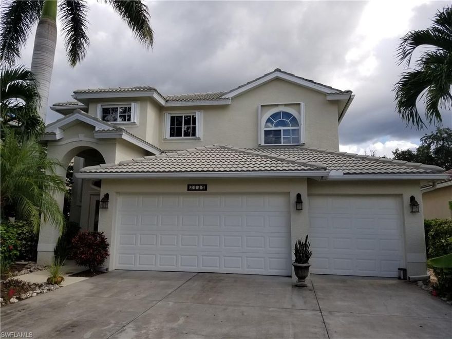 This home boasts beautiful golf course views. This popular Woodford model offers a desirable floor plan and has upgrades and features including floor tile, crown molding throughout, pool, wavered deck, and more.