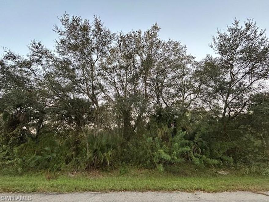Come and build your dream home here!  Beautiful 1/2 acre property with stunning Oak trees, located on a quiet dead-end road with no thru traffic.  Enjoy the gorgeous sunrises and sunsets Florida has to offer!
