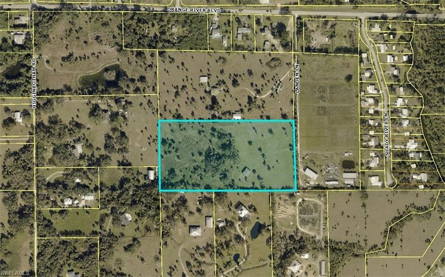 • “Escape to your own slice of Florida: 10.8 fully private acres —unlimited potential, minutes from schools and Gulf Coast beaches.”

Secluded 10.8-acre parcel—total privacy, complete freedom!
• Ideal for estate home, farm, equestrian, or investment.

• Easy access to Riverdale HS, River Hall ES, Oak Hammock MS.
• Close to FGCU, Caloosahatchee River, Cape Coral, beaches & amenities.

• Build your dream home away from noise—and still be close to schooling, shopping, and nature.
• Room for hobbies: horses, gardening, citrus, boating on nearby rivers.

Schedule your private showing today!”


BUILD. INVEST. RETREAT.
Unlock 10.8 serene acres of prime land in Fort Myers —just minutes from top schools, Cape Coral shopping, and the Caloosahatchee River. Whether you dream of a custom estate, horse ranch, or private family compound, this land gives you the space, freedom, and location to create your future.

*Zoned for endless possibilities.
*Surrounded by top-rated schools.

*Minutes to Riverdale HS, Cape Coral, and the Gulf Coast.



No HOA. No restrictions. Just freedom.
Schedule a private tour today—land like this in Lee County is rare and in demand.