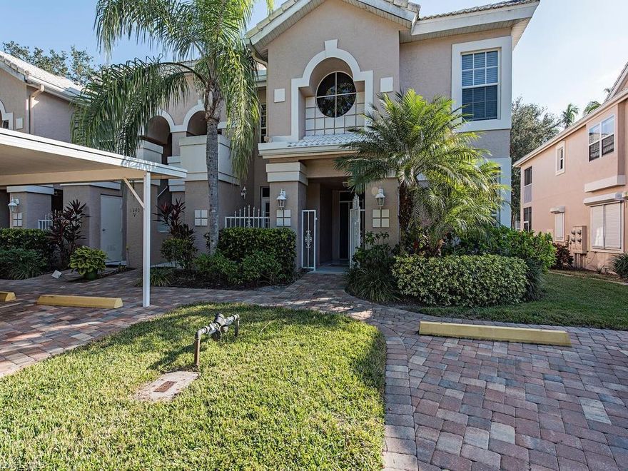 C.14330 - Price reduction. Owner is motivated and ready to sell! Freshly painted, well maintained, tile throughout, volume ceilings, granite countertops in kitchen - a lovely 3 bedroom condo in Vanderbilt Lakes. Large air conditioned storage in unit. Close to pool.  Recently added new pavers on the streets out front adds to its beauty. Easy access to marinas, airport, shopping, beaches and restaurants.  AC is 2 years old. Come see for yourself. Vanderbilt lakes is a lovely, private community. A wonderful place to call home.