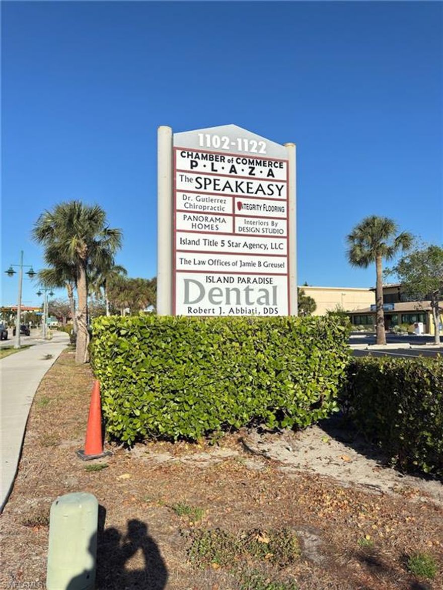 Prime Commercial Condo Opportunity in Marco Island’s San Marco Square!

This well-positioned 986 sq ft second-floor unit in San Marco Square offers an excellent investment or owner-user opportunity in a high-traffic corridor just off Collier Boulevard. Perfectly situated among thriving businesses, this space offers strong visibility and foot traffic, making it ideal for professional offices, service businesses, or boutique retail.

Currently tenant-occupied, advance notice is required for showings. Priced at $379,000,  this is an attractive long-term hold with low carrying costs.