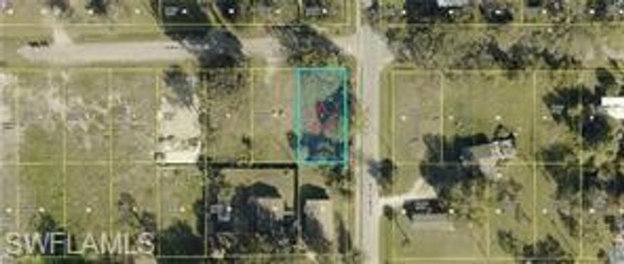 One of a kind Corner Lot for sale in popular Paloma Park; a Fast growing neighborhood in North Fort Myers.   Build your own home or install a manufactured home. Convenient for communitting.  Not in a Flood Zone.  Low taxes and no time restrictions on building.