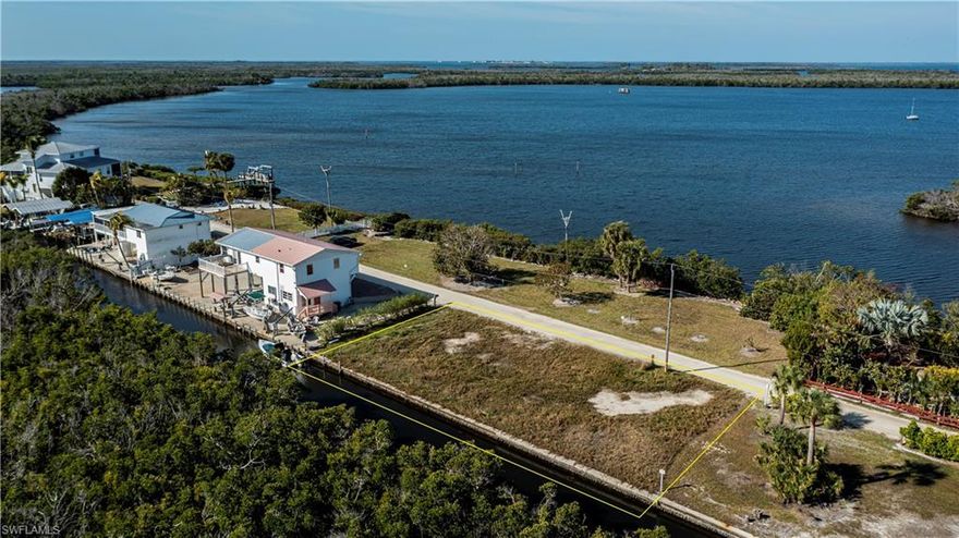 Fabulous opportunity to own this prime lot situated just off the intercoastal waterway and just a short boat ride to the Gulf of Mexico
 REPORT OF GEOTECHNICAL EVALUATION HAS  BEEM COMPLETED FOR A HOME