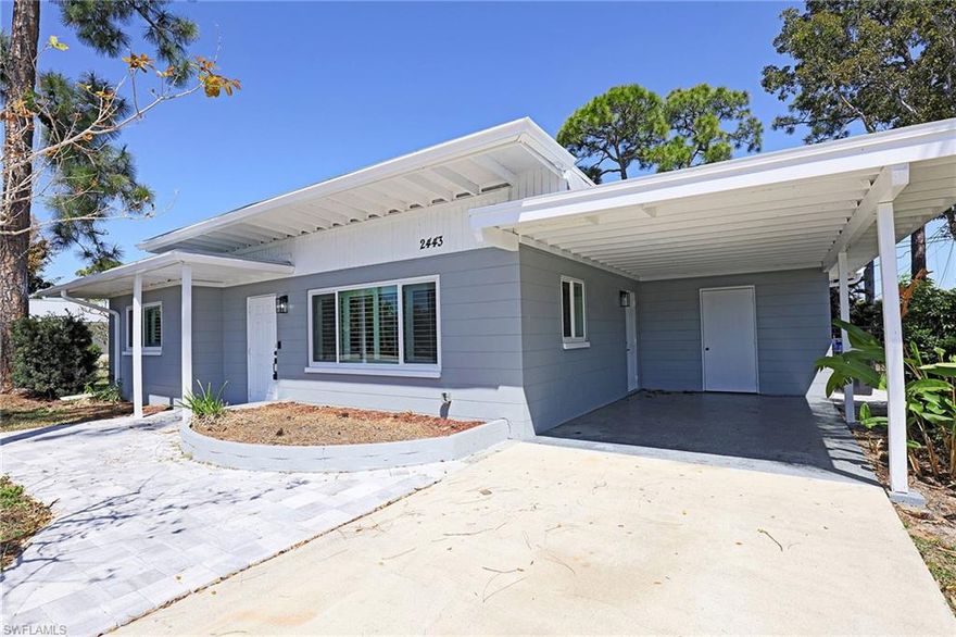 Fully upgraded unit in a prime Fort Myers location with NO HOA approval required! Features include new flooring, fresh paint, granite countertops in kitchen and baths, and stainless steel appliances. Enjoy an enclosed patio and a modern walk-in shower. This pet-friendly property offers a fenced yard and is centrally located near shopping, dining, and major roadways.