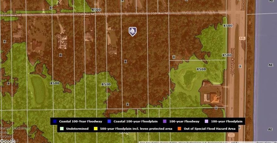 Great Property, Looks to be 100% Uplands & Southern Exposure. 2 Minutes to Publix on Randall Blvd and Immokalee Rd.