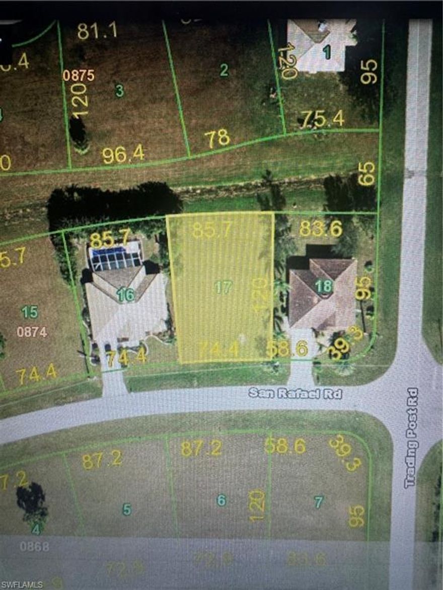 Build that custom home youve always dreamed of and enjoy life to it's fullest! Located within the rapidly developing deed restricted community of Burnt Store Lakes that features 11 fresh water lakes & kayak launch with access to Charlotte Harbor. The Park area at Stork Lake offers true "Old Florida" charm where owners and guests gather at the picnic pavilion. This community is bordered to the north by boating/fishing community known as Pirate Harbor, to the south by Burnt Store Marina and the Charlotte Harbor buffer preserve to the west. Natural beauty surrounds this neighborhood where residents enjoy fishing, bird watching or observing the abundant resident wildlife. Close to home, are Burnt Store Marina's public amenities which include 27-hole golf course, largest marina in SW Florida, fitness & tennis center, not to mention waterfront and golf side dining. Another plus is city water & services!