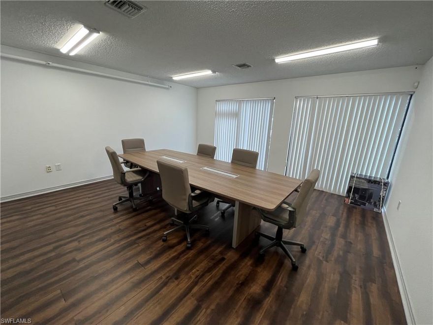 A 4002-square-foot flex space is available for lease or sale. The first floor features 1549 square feet of office space with vinyl plank flooring, an upgraded restroom, and a kitchenette, plus 900 square feet of warehouse space with 14-foot ground-level doors and three rear parking spots. The second floor offers 1549 square feet, including two offices and a versatile workroom/creative office/conference room/training facility, along with a kitchenette and a second restroom. For Lease for $13 NNN ($3.95) 1st year.

For Sale for $650,000